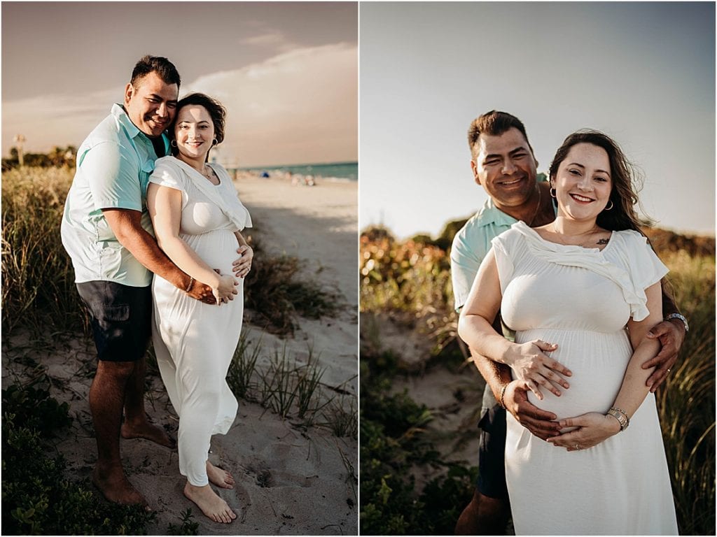 Diana's beach maternity session by Lindsay Ann Photography
