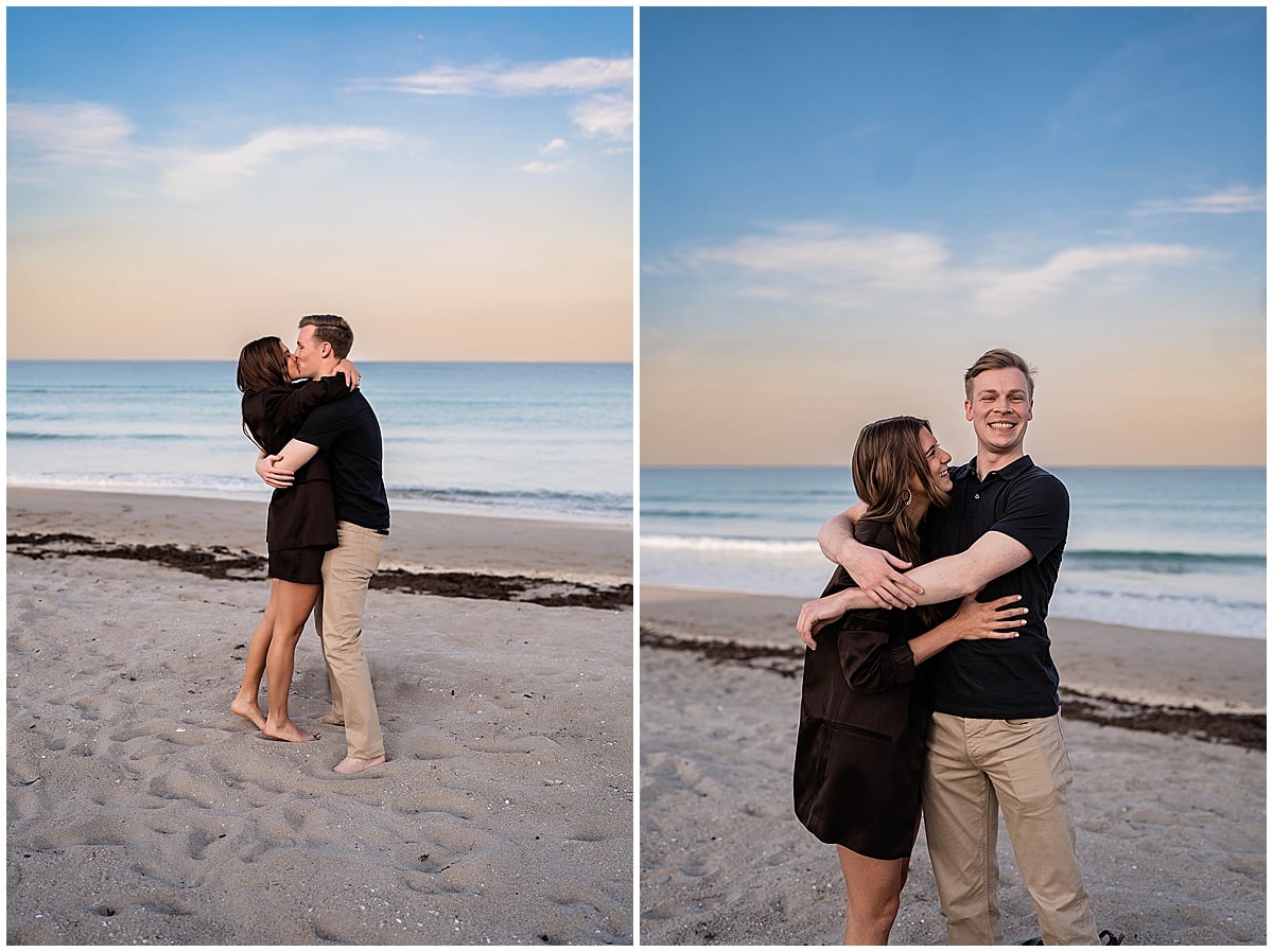 Osborne engagement photos in South Florida taken by Lindsay Ann Photography